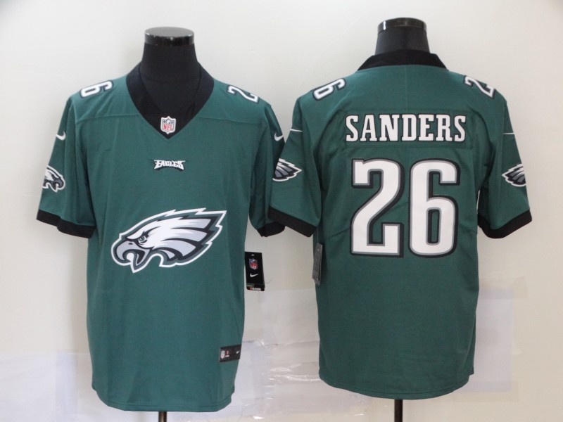 Men Philadelphia Eagles #26 Sanders Green Vapor Untouchable Fashion Nike NFL Jersey 2->baltimore ravens->NFL Jersey